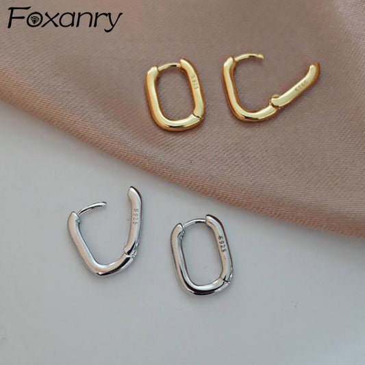 U-Shape Circle Earrings