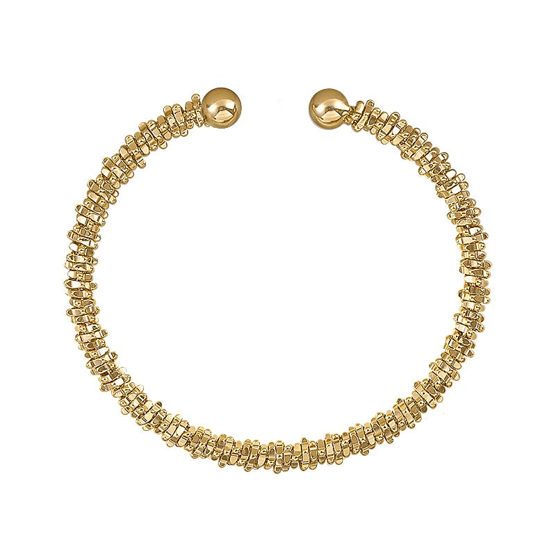 Simple Gold Bracelet