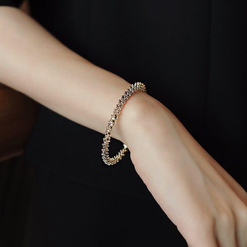 Simple Gold Bracelet