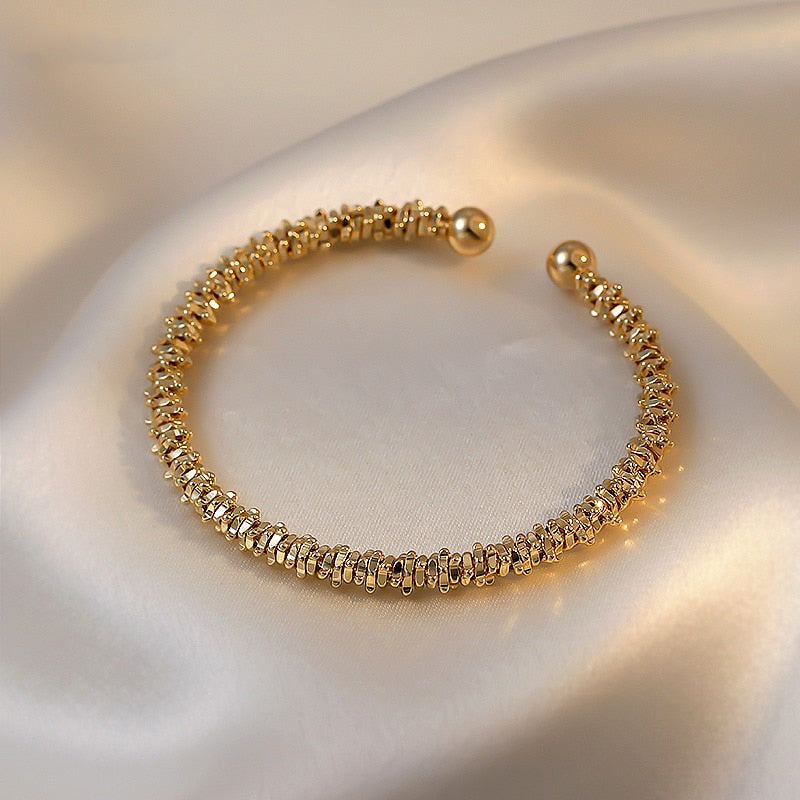 Simple Gold Bracelet