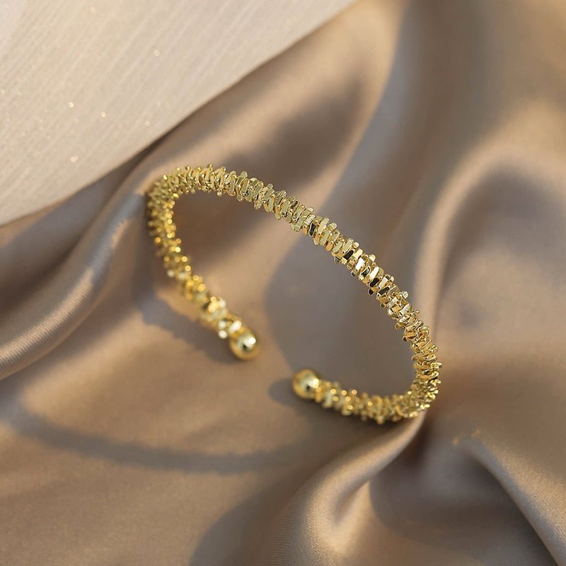 Simple Gold Bracelet