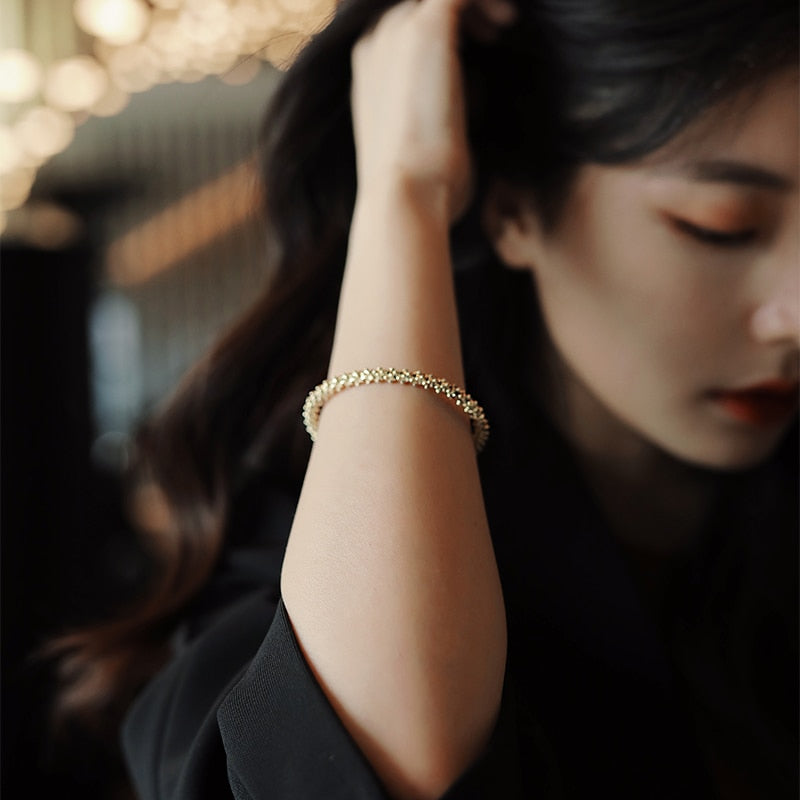 Simple Gold Bracelet