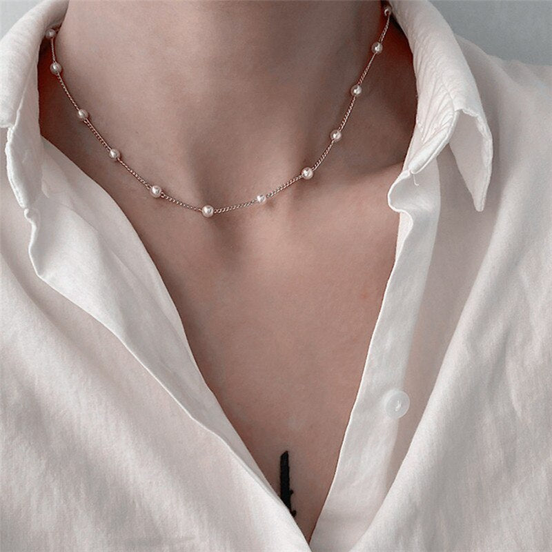 Simple and Minimalistic Necklaces