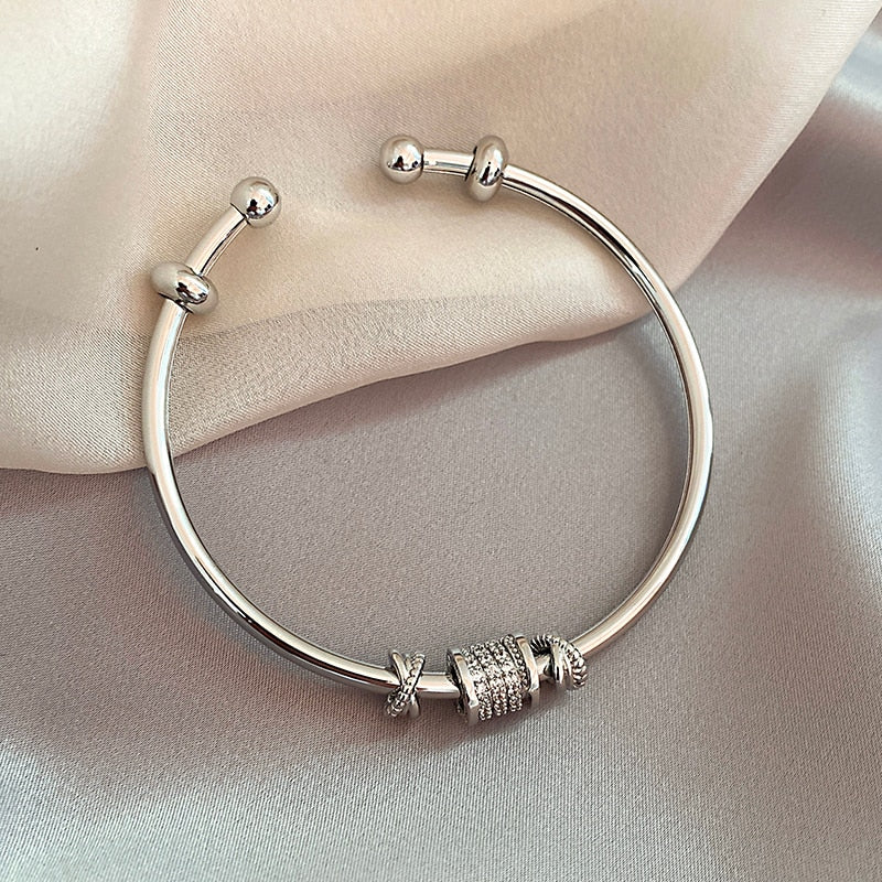 Cylindrical Cuff Bracelet