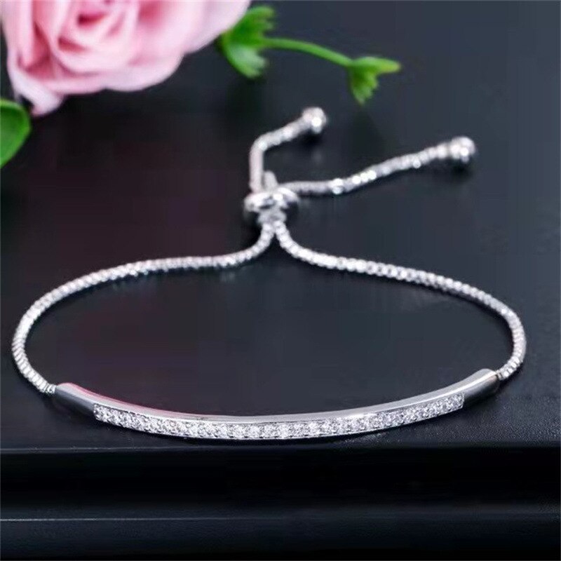 Adjustable Crystal Bracelet