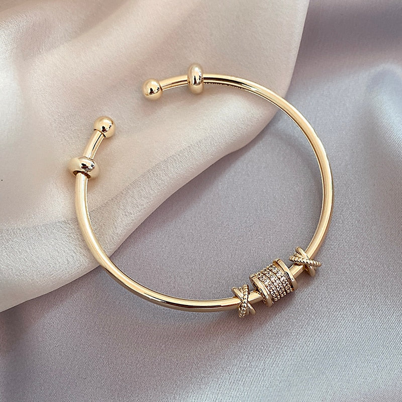 Cylindrical Cuff Bracelet