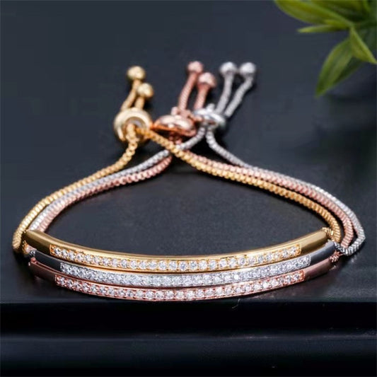Adjustable Crystal Bracelet